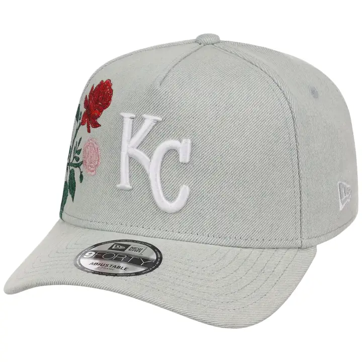 Kansas City Royals MLB Denim Flower 9FORTY AF DENIM/DENIM/GR