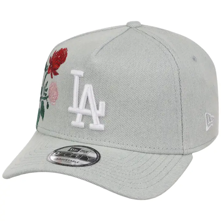 Casquette 9FORTY MLB Denim Flower Los Angeles Dodgers DENIM/DENIM/G