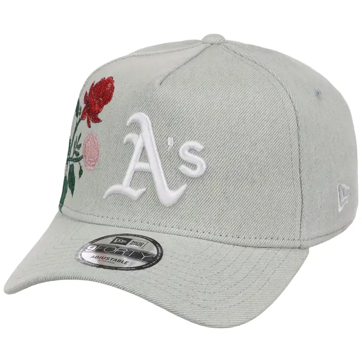 Oakland Athletics MLB Denim Flower 9FORTY AF DENIM/DENIM/GRY