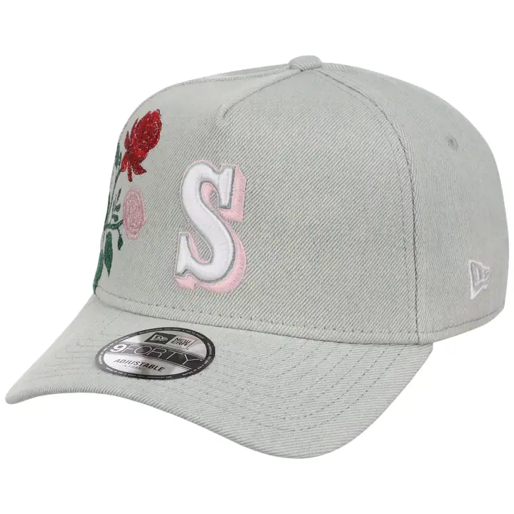 Casquette Seattle Mariners MLB Denim Flower 9FORTY AF DENIM/DENIM/GRIS