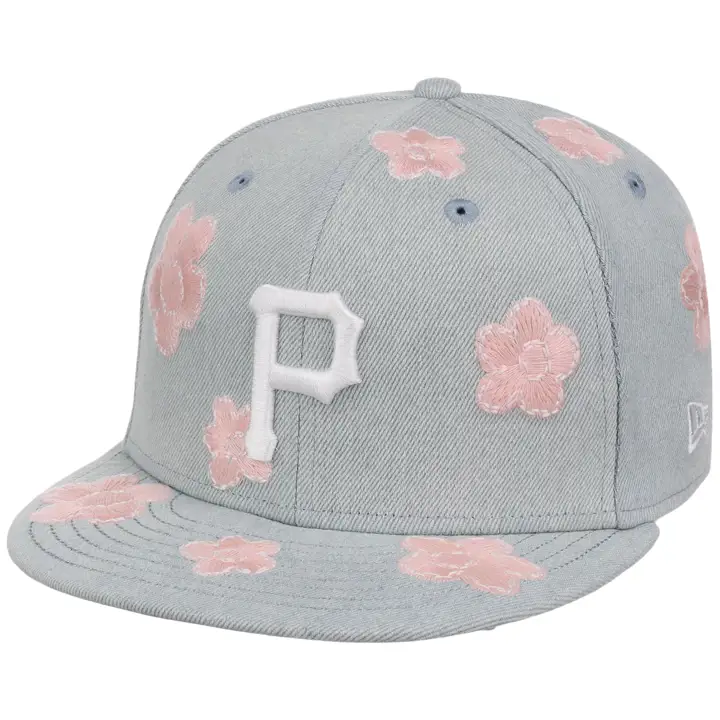 Pittsburgh Pirates MLB Denim Flower 59FIFTY DENIM/DENIM/GRY