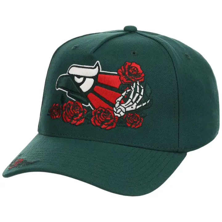 Casquette Snapback Logo Mexique Fierté Nationale Rose V/B