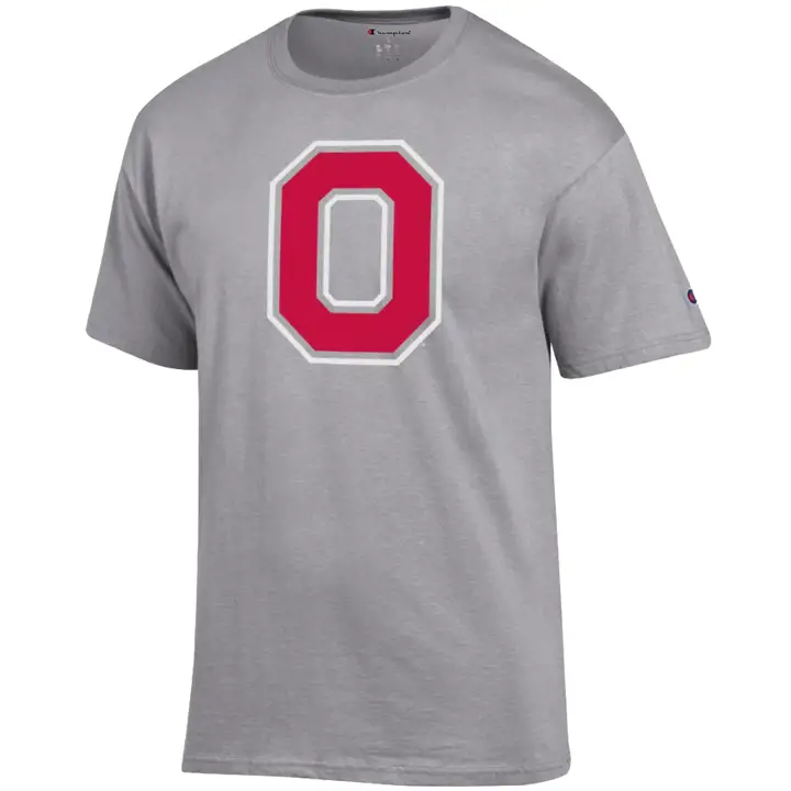 T-shirt Ohio State Buckeyes 2F NCAA Grand Logo GRIS