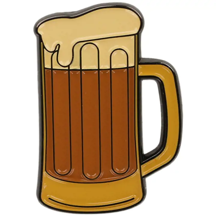 Chopine à marque de distributeur Chopine à bière avec épinglette BRN