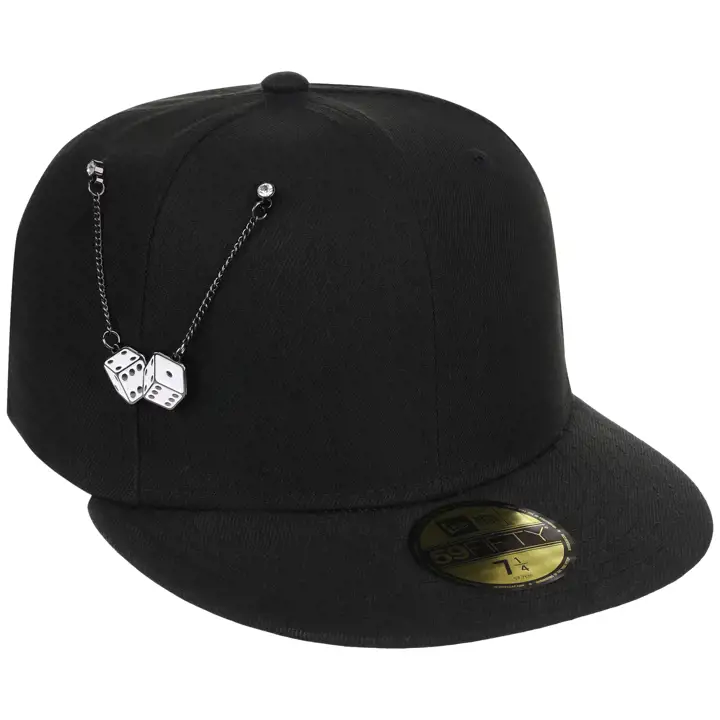 Marque distributeur Chaîne de dés Épingle Gl/Noir/Blanc
