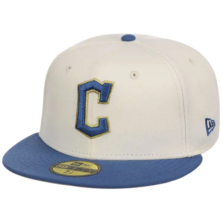 Cleveland Guardians MLB Chrome Indigo 59FIFTY CHROME/INDIGO/