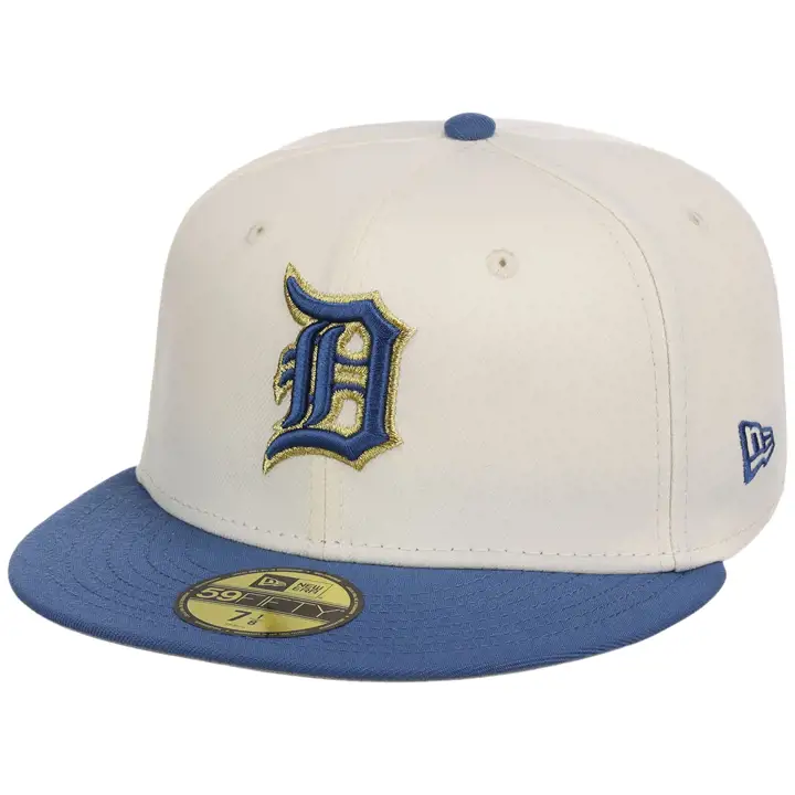 Detroit Tigers MLB Chrome Indigo 59FIFTY CHROME/INDIGO/GRIS