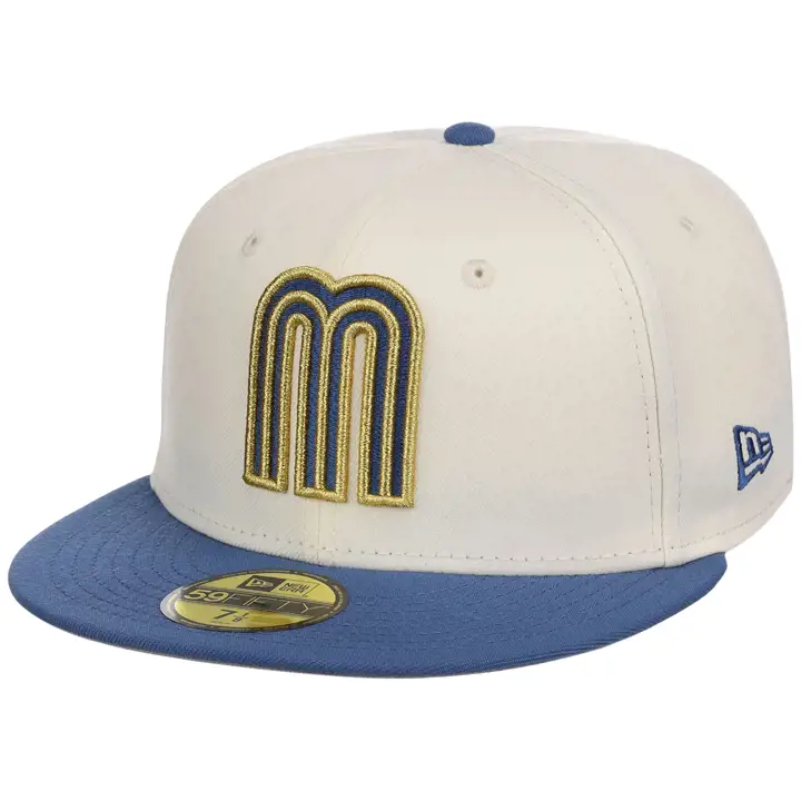 Mexico MLB Chrome Indigo 59FIFTY CHROME/INDIGO/GRY