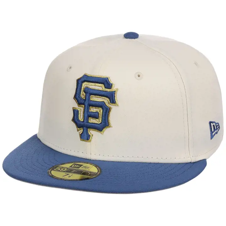 San Francisco Giants MLB Chrome Indigo 59FIFTY CHROME/INDIGO