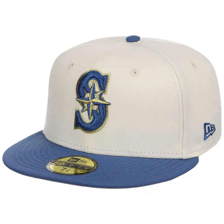Seattle Mariners MLB Chrome Indigo 59FIFTY CHROME/INDIGO/GRY