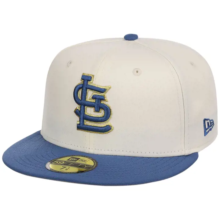St. Louis Cardinals MLB Chrome Indigo 59FIFTY CHROME/INDIGO/
