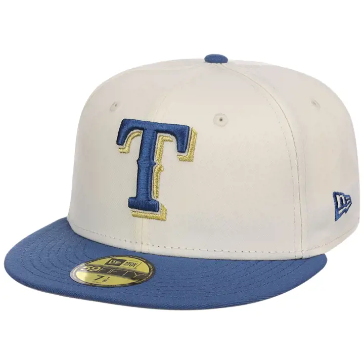 Texas Rangers MLB Chrome Indigo 59FIFTY CHROME/INDIGO/GRY