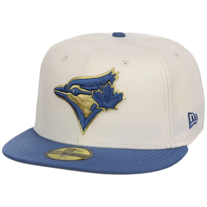 Toronto Blue Jays MLB Chrome Indigo 59FIFTY CHROME/INDIGO/GR