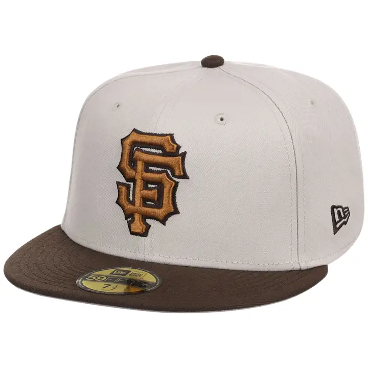 Casquette 59FIFTY MLB Espresso Martini des San Francisco Giants CHROME/WLN