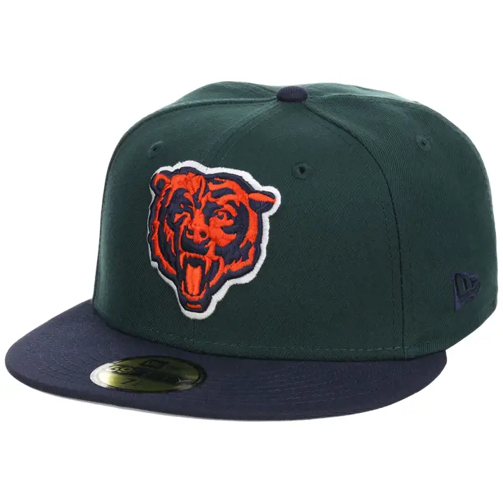 Chicago Bears NFL LHD Turf 59FIFTY DKGRN/NAVY/GRY