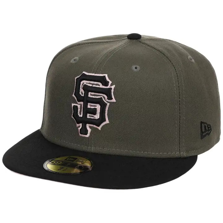 San Francisco Giants MLB Olive Sale 59FIFTY OLV/BLK/PNK