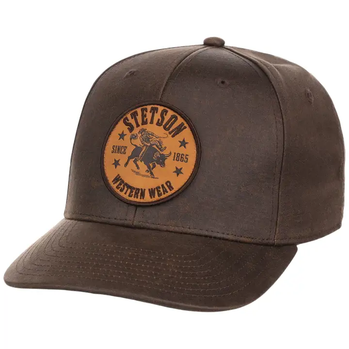 Stetson Bull Rider Oil Twill MARRON