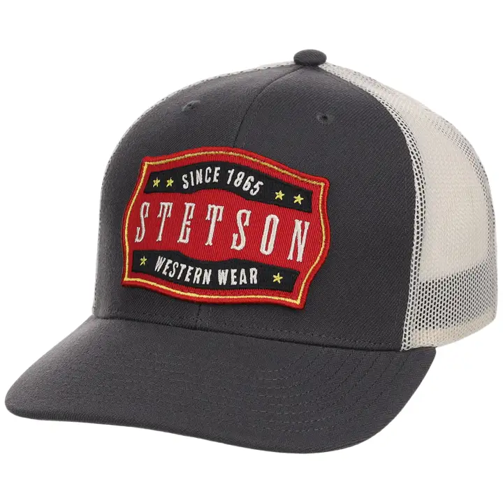 Stetson Star Western Wear BLEU MARINE/ROUGE