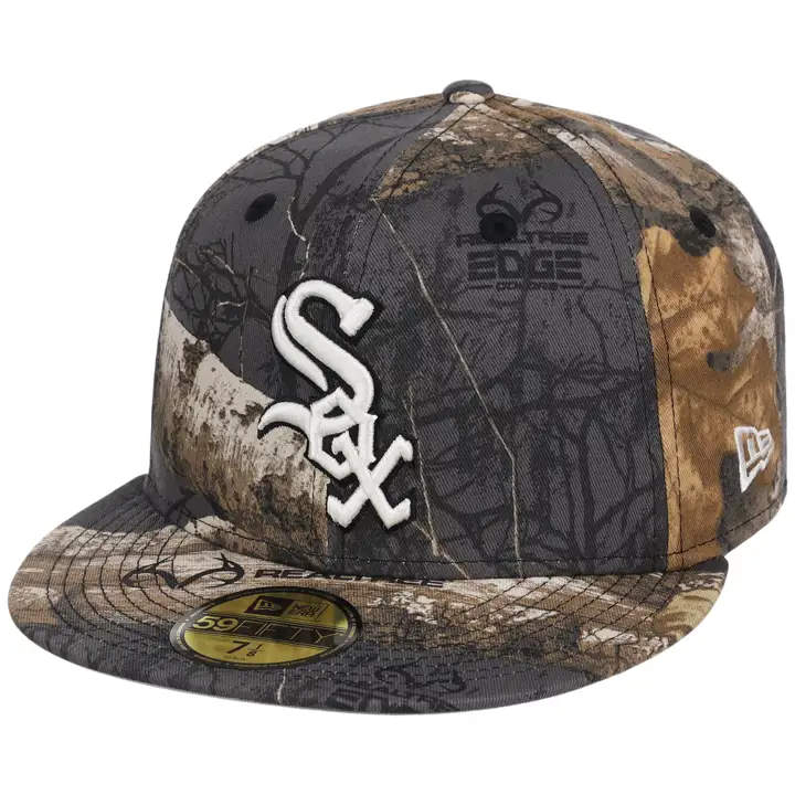 Chicago White Sox MLB Noir Real Tree 59FIFTY CAMO/CAMO/GRY