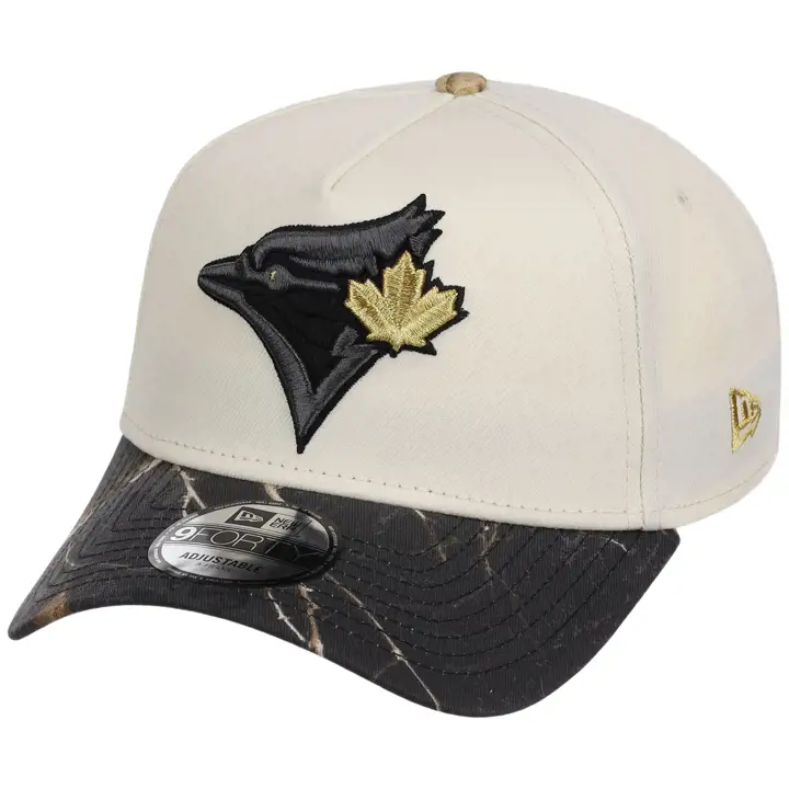 Toronto Blue Jays MLB Chrome Noir Real Tree 9FORTY AF CHROME/