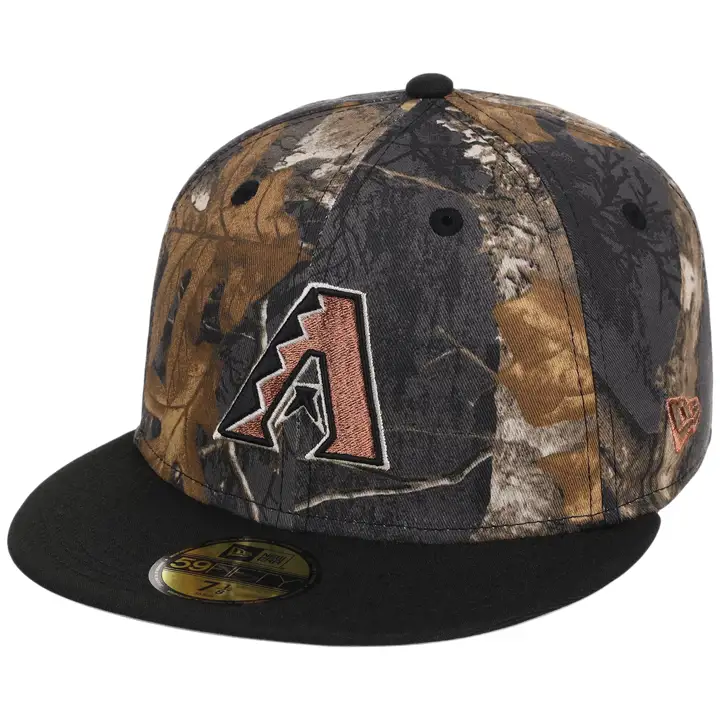 Arizona Diamondbacks MLB Black Real Tree 2T 59FIFTY CAMO/BLK
