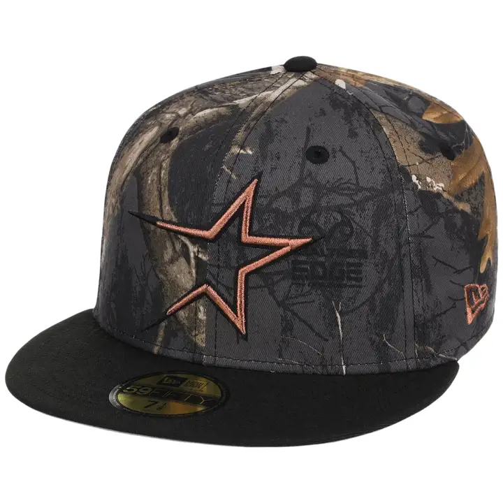 Casquette Houston Astros MLB Black Real Tree 2T 59FIFTY CAMO/NOIR/GRIS