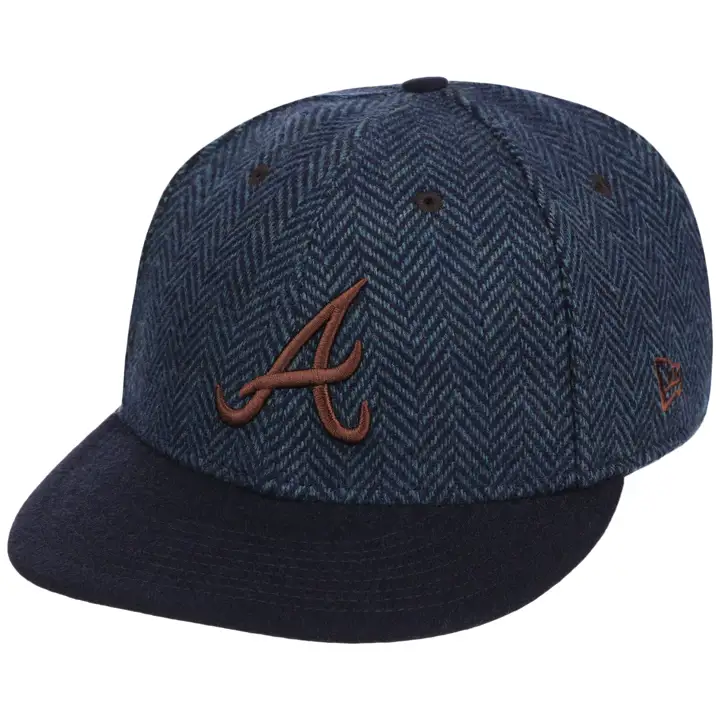 Atlanta Braves MLB x Chase B Tweed 9FIFTY RC Marine/Marine/Gris