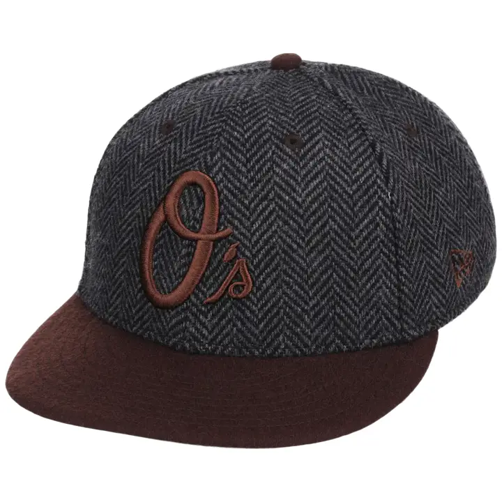 Baltimore Orioles MLB x Chase B Tweed 9FIFTY RC Gri/Mar/Gri