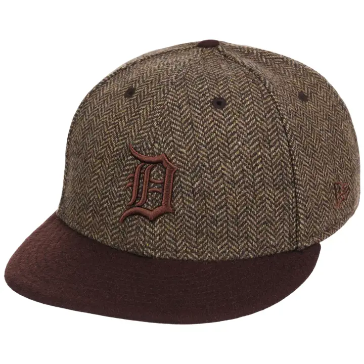 Detroit Tigers MLB x Chase B Tweed 9FIFTY RC Vert/Marron/Gris