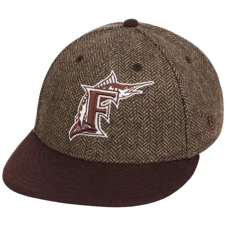 Casquette 9FIFTY RC Grn/Brn/Gry Florida Marlins MLB x Chase B Tweed
