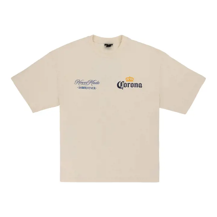 Corona Nevermade x Corona Flower T-Shirt Wht/wht