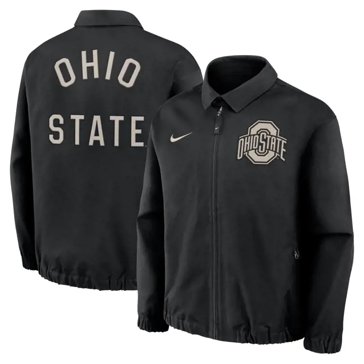 Veste en sergé Nike Local pour homme Ohio State Buckeyes BLK