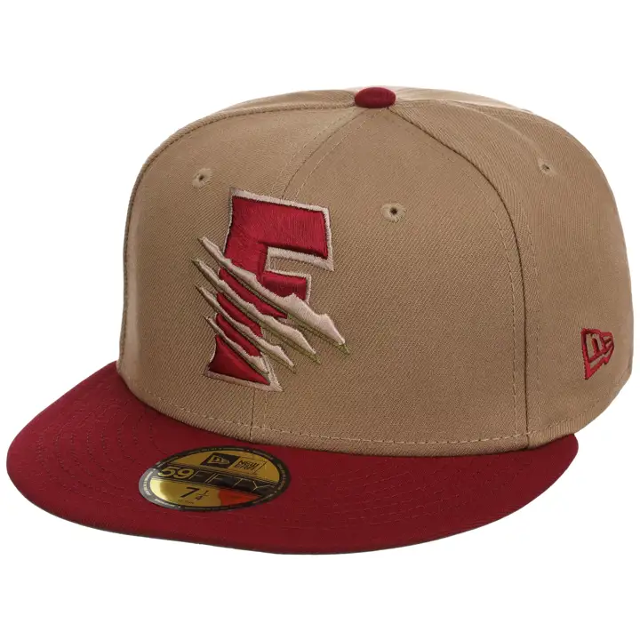 Fresno Grizzlies MLB Halloween Horror 59FIFTY KHA/ROUGE/OLV