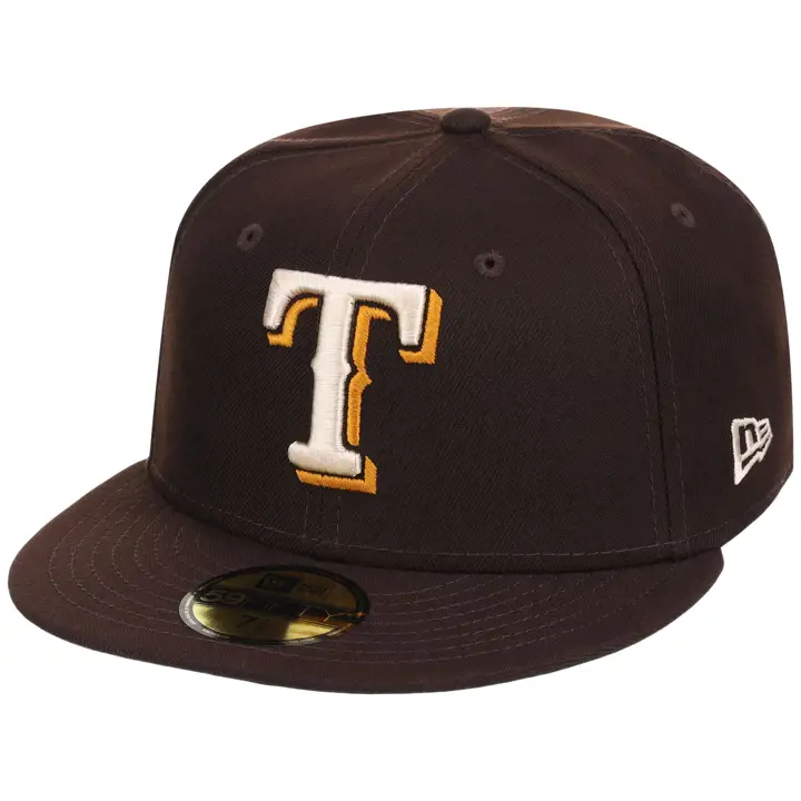 Texas Rangers MLB Pumpkin Spice Latte 59FIFTY BRN/GRN
