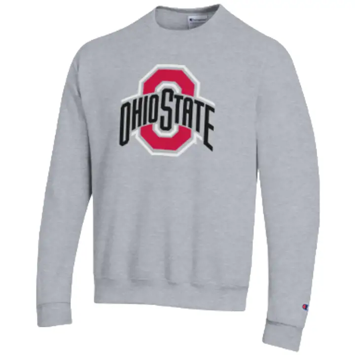 Ohio State Buckeyes Versatwill Powerblend Crew GRY