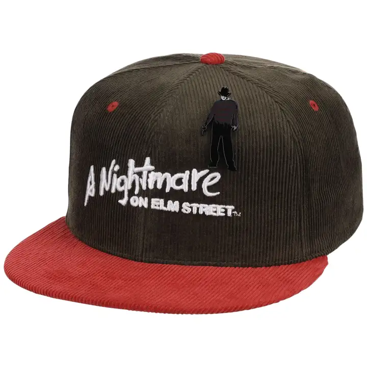 CAUCHEMAR SUR ELM ST LHD PL Pack Horreur Ajusté NOIR/ROUGE