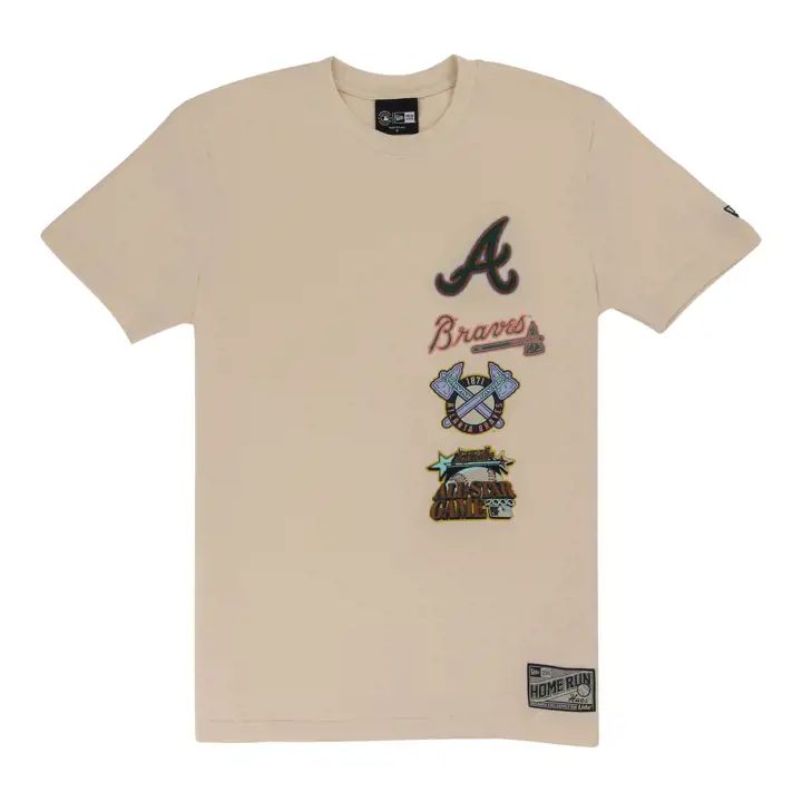 T-shirt empilé ATLANTA BRAVES MLB NE Color Pack 26 Ivo