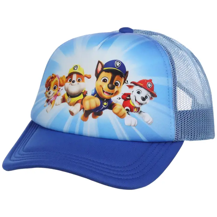 Pat Patrouille Casquette Filet Enfant Bleue