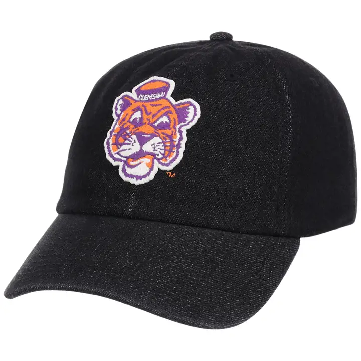 Clemson Tigers Casquette rétro pour papa noire