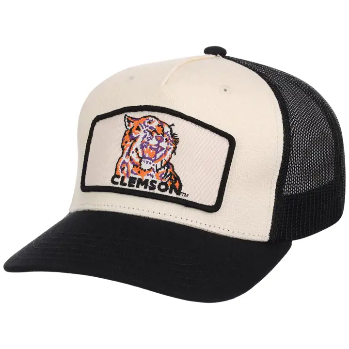 Casquette Trucker Rétro Clemson Tigers ivoire