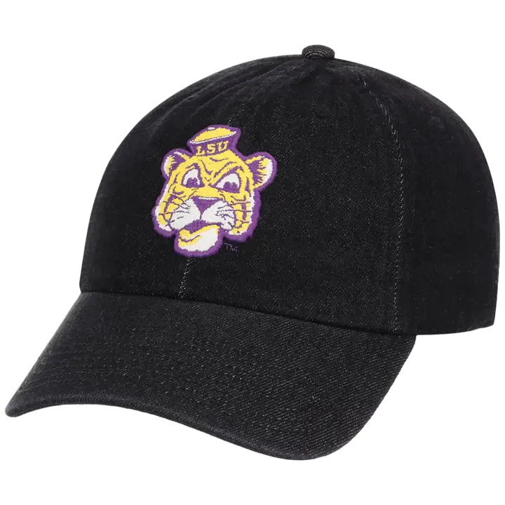 Casquette rétro LSU pour papa noire