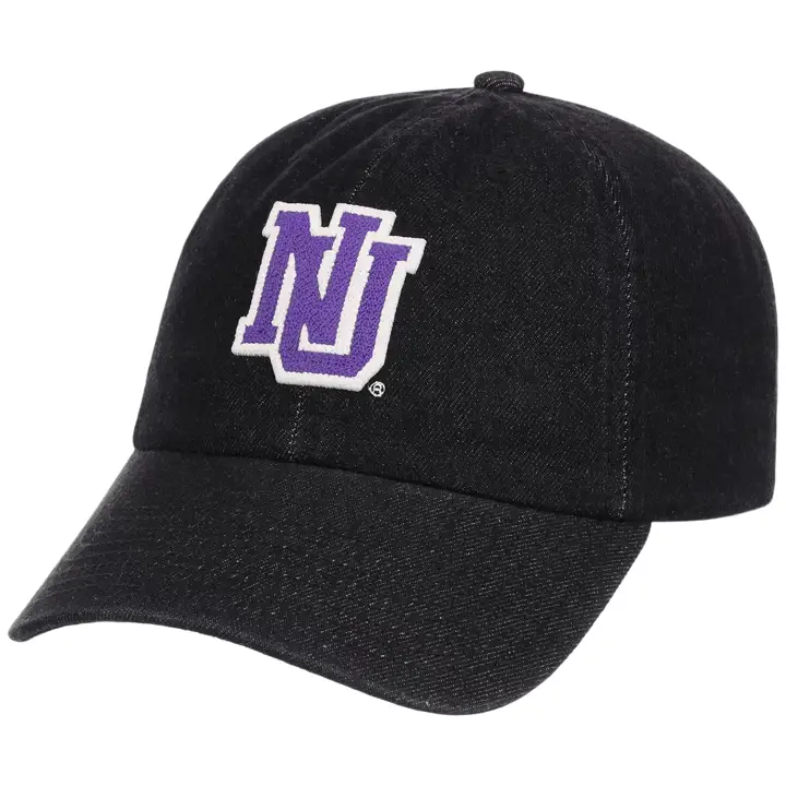 Casquette rétro papa Northwestern Wildcats noire