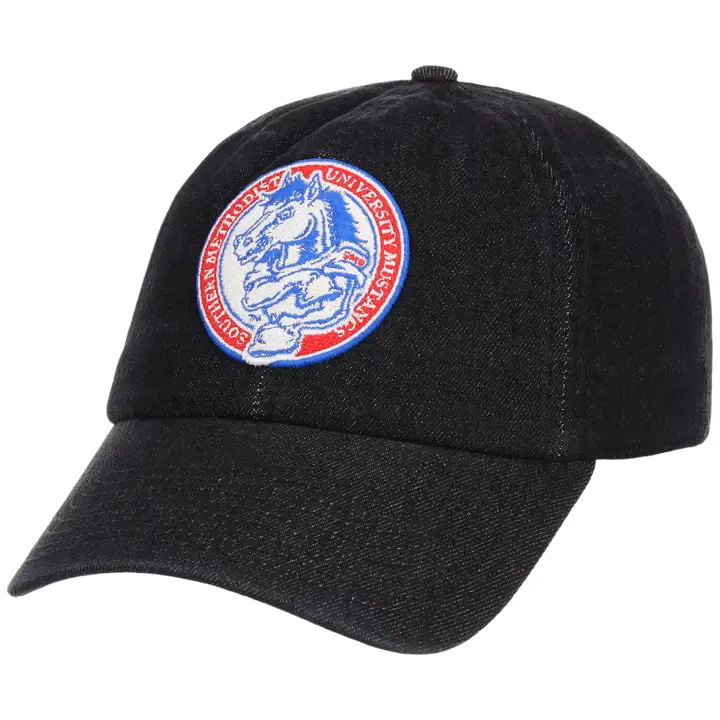 Casquette Southern Methodist University Retro Papa noire