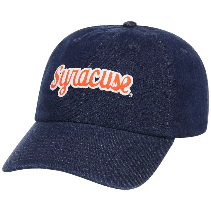 Casquette de papa rétro Syracuse University marine