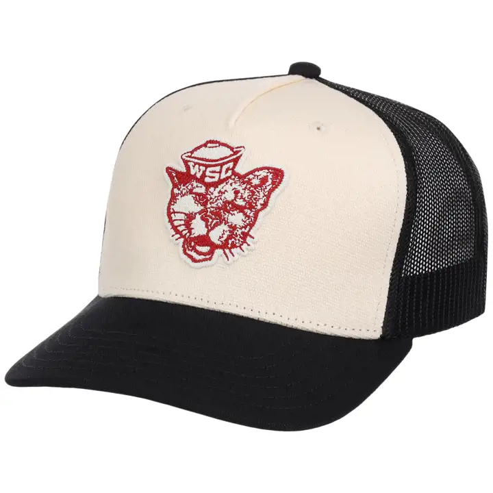 Washington State Cougars Retro Trucker ivo