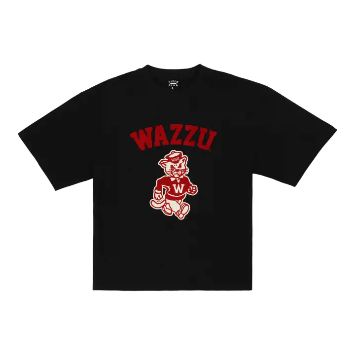 Washington State Cougars Heritage Tee blk