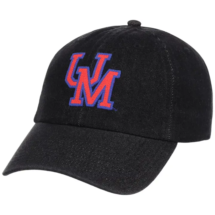 Casquette de papa rétro Mississippi Rebels noire