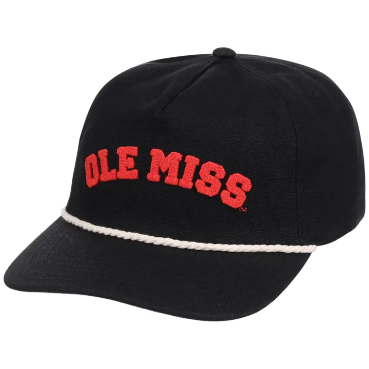 Casquette Mississippi Rebels Rétro Corde noire