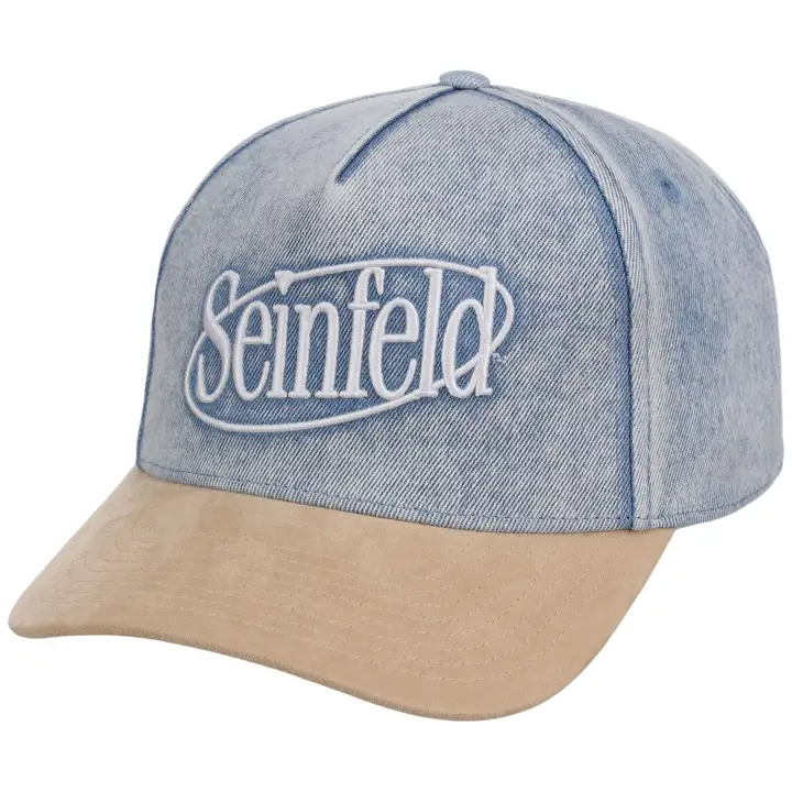 Casquette Seinfeld Denim Logo LHD A-Frame DENIM/TAN