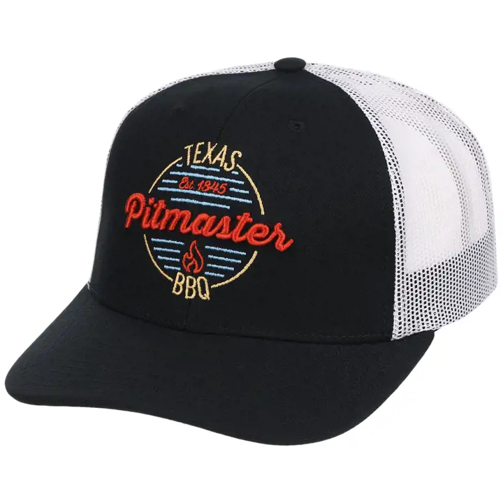 Casquette de camionneur TEXAS Neon Lights Noire